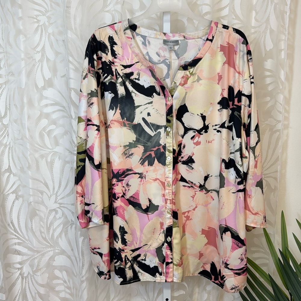 Catherine’s Floral Blouse
